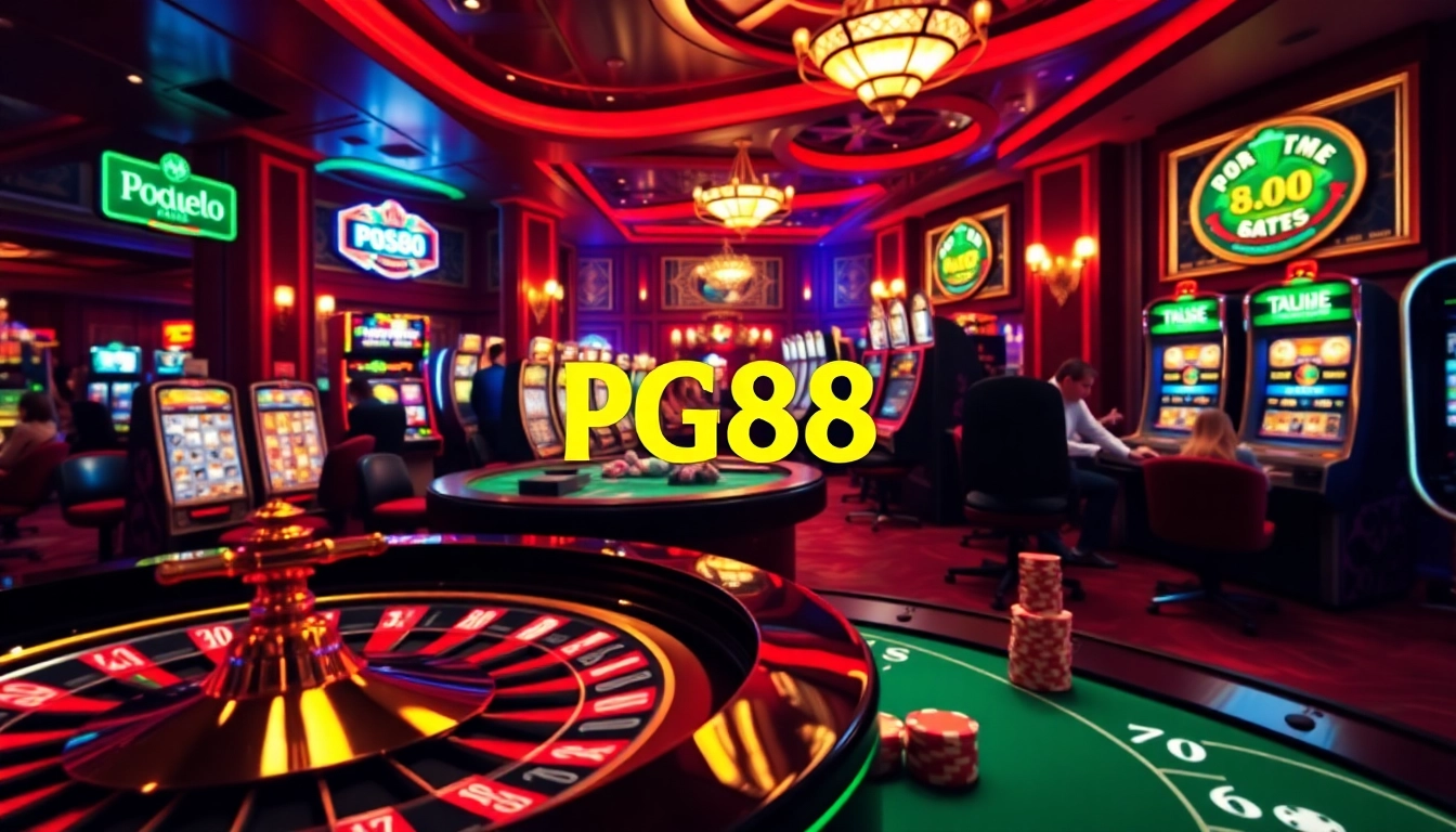 Engaged players enjoying dynamic games at PG88 Trang Chủ online casino interface.